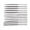 Excel Blades Assorted Precision Steel Needle File Set, 4" Mini File Set 12pcs., 12pk 55608 - alternate 1